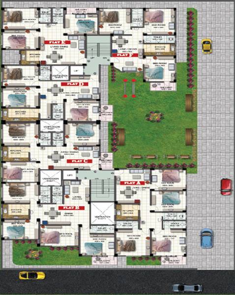 Images for Cluster Plan of HM Group Royal Garden