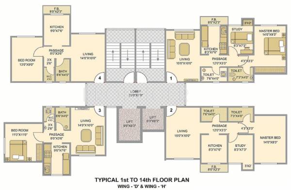 Images for Cluster Plan of Shree Balaji Shrushti