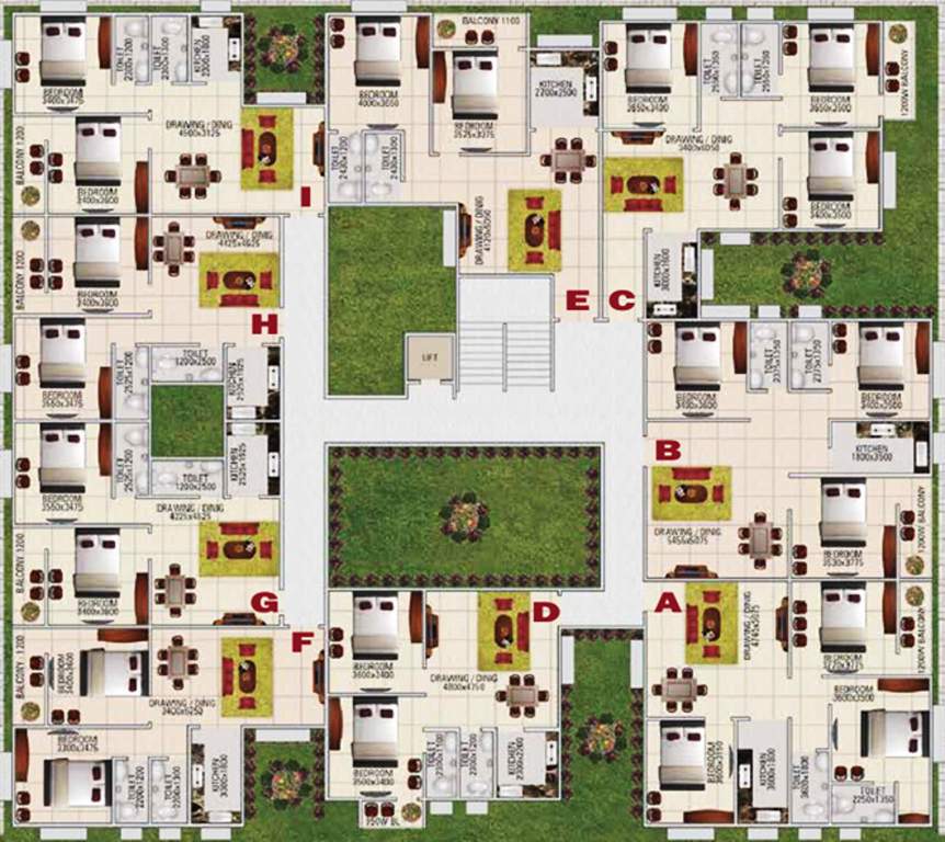 Images for Cluster Plan of HM Group Gulmohar