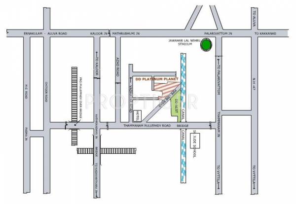 Images for Location Plan of Desai DD Platinum Planet