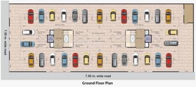 Images for Cluster Plan of Swapnavel Aashrayan Apartment