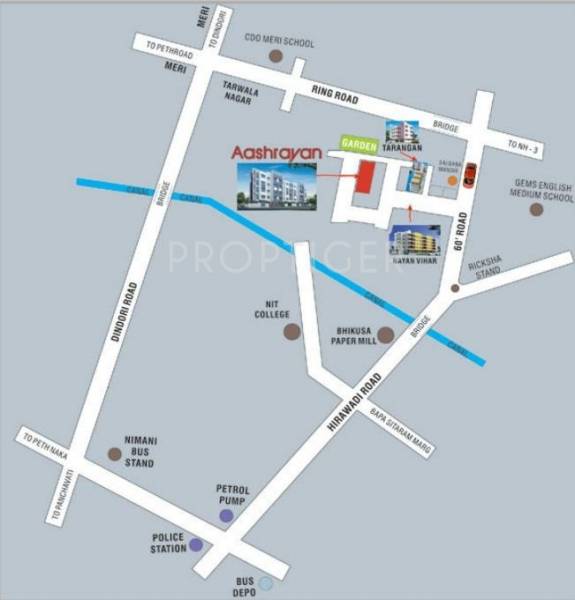 Images for Location Plan of Swapnavel Aashrayan Apartment