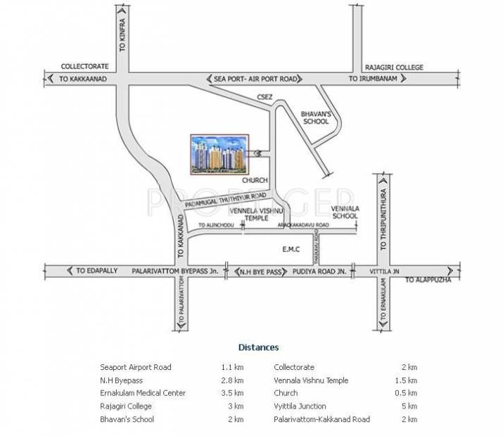  dd-golden-gate Images for Location Plan of Desai DD Golden Gate