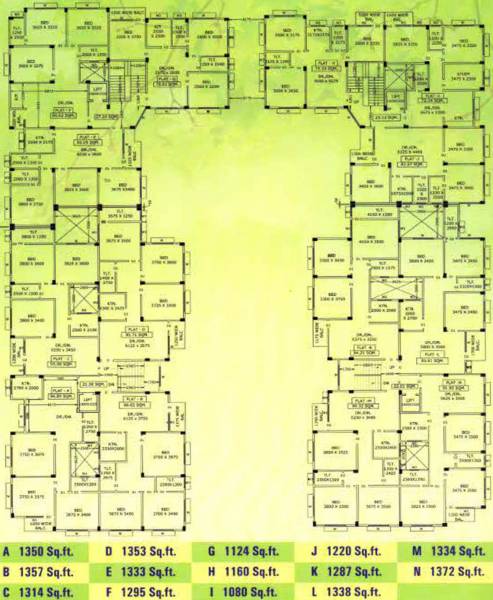 Images for Cluster Plan of HM Group Vasundhara Vatika