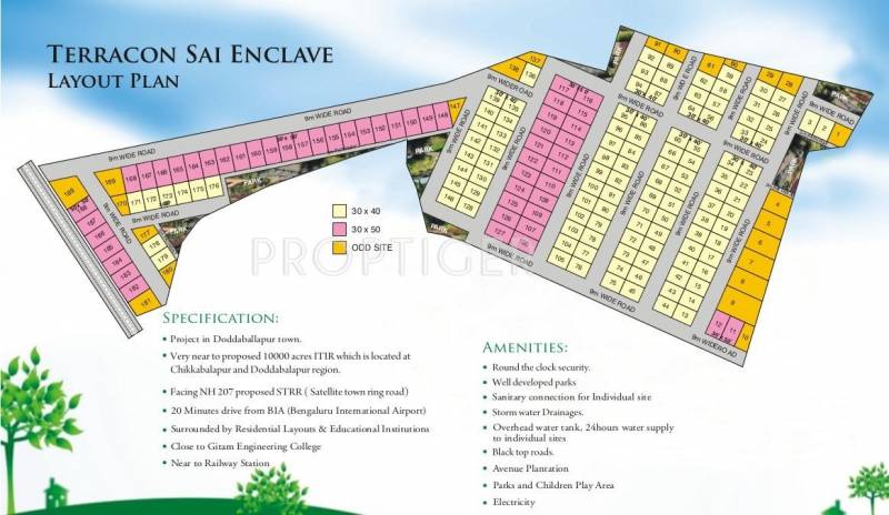 Images for Layout Plan of Terracon Land Developers Terracon Sai Enclave