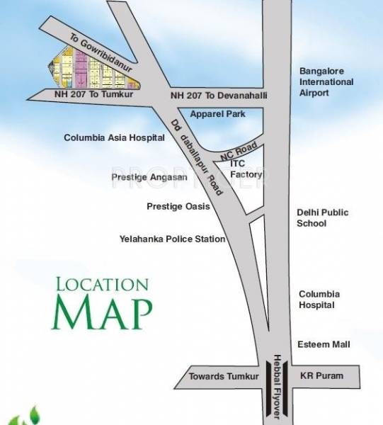 Images for Location Plan of Terracon Land Developers Terracon Sai Enclave