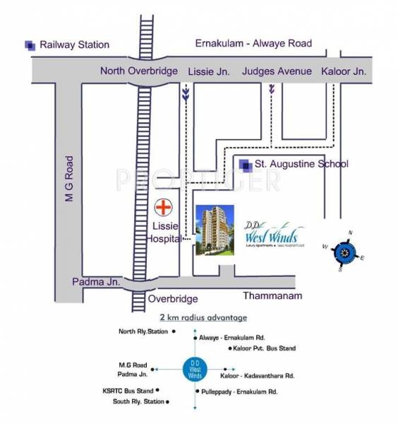 Images for Location Plan of Desai DD West Winds Images for Location Plan of Desai DD West Winds