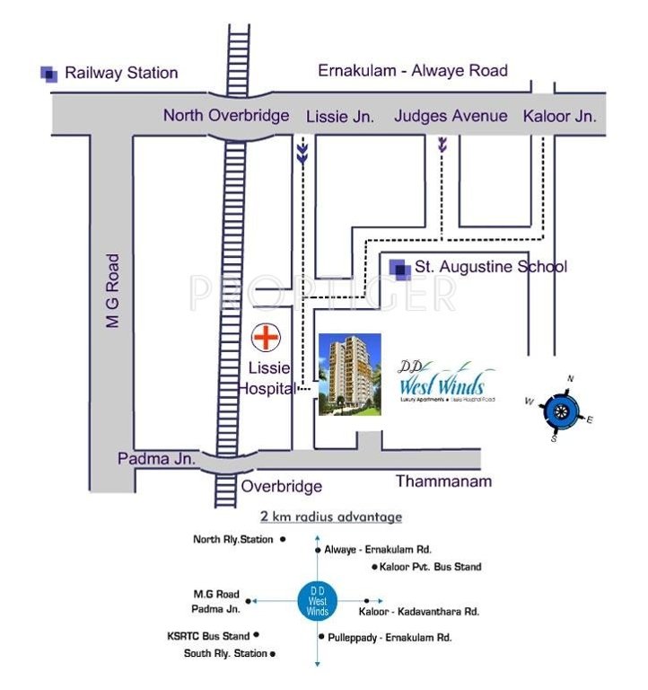 Images for Location Plan of Desai DD West Winds
