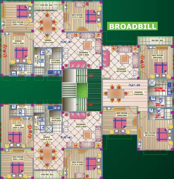 Images for Cluster Plan of Panchnai Residency