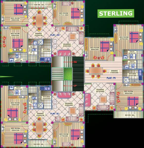 Images for Cluster Plan of Panchnai Residency