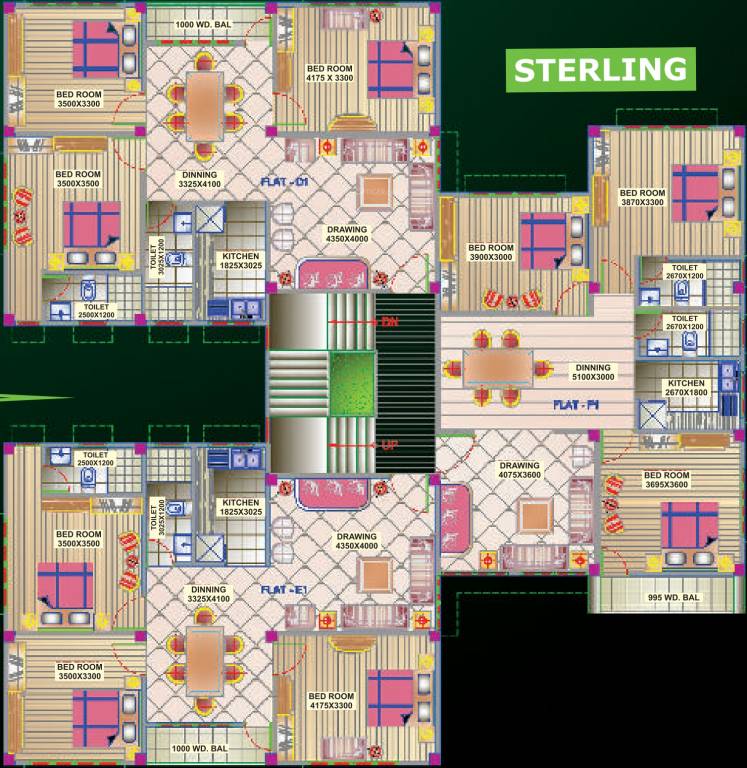 Images for Cluster Plan of Panchnai Residency