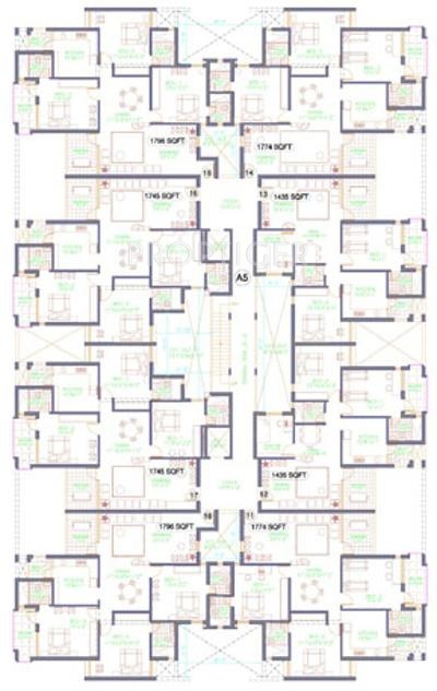 TVH Ekanta Cluster Plan Tower A5 1st 4th floor