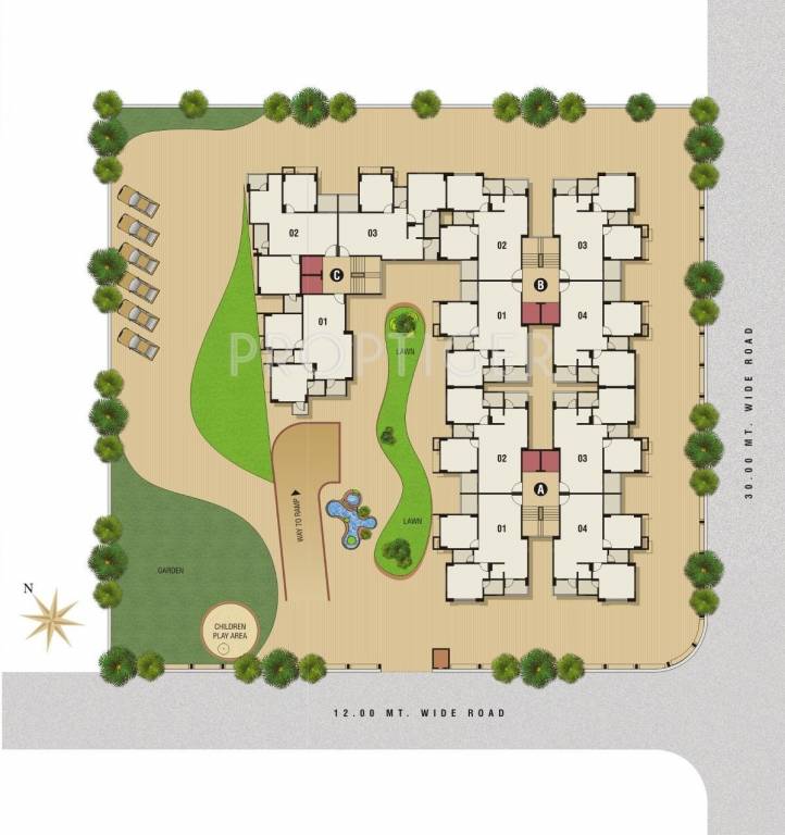 Images for Layout Plan of PSY Pramukh Elegance