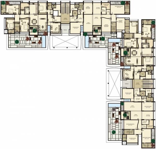 Images for Cluster Plan of Ladani Group Decora Highland