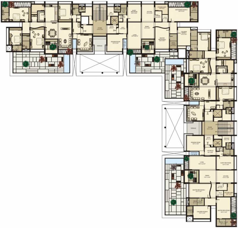 Images for Cluster Plan of Ladani Group Decora Highland