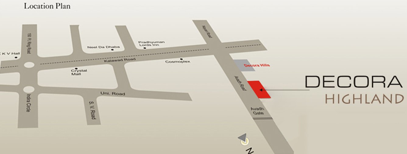 Images for Location Plan of Ladani Group Decora Highland