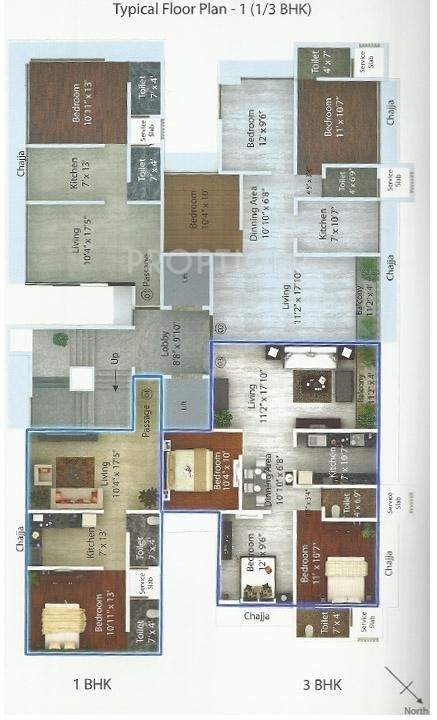 suprabhat classic Images for Cluster Plan of Cityline Suprabhat Classic