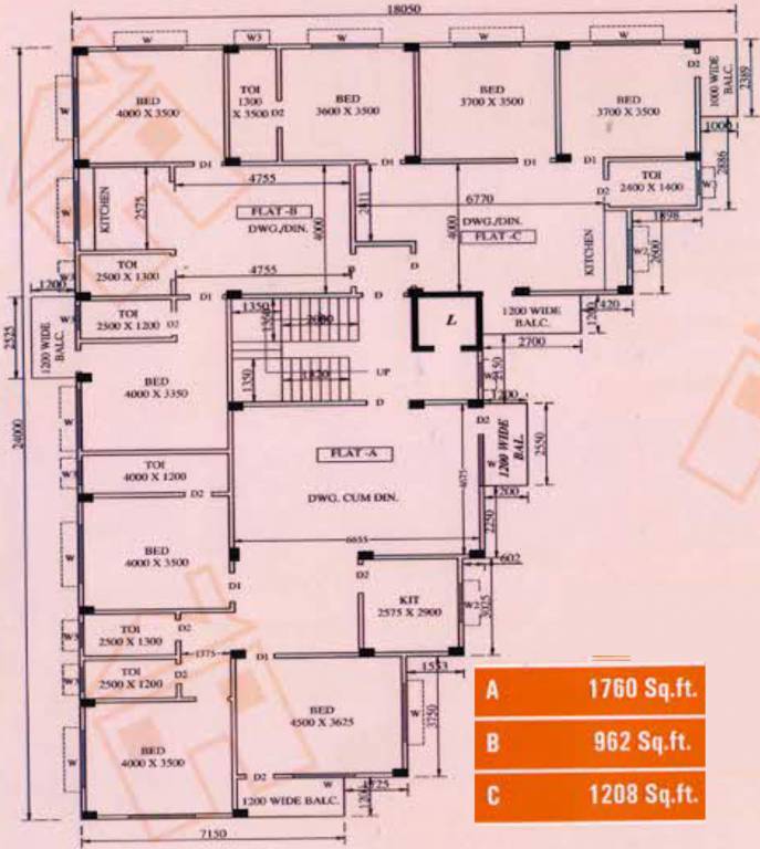 Images for Cluster Plan of HM Group Jayshree Villa