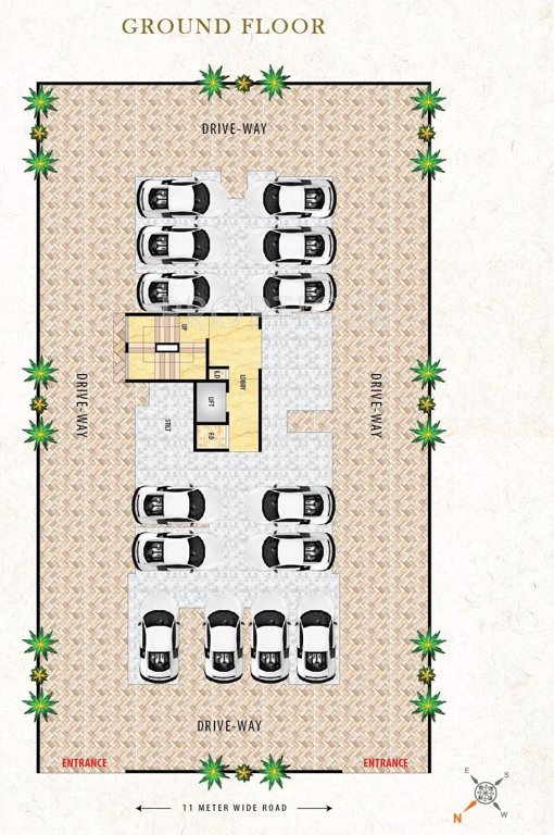 Images for Cluster Plan of Incity Group Mithila Homes