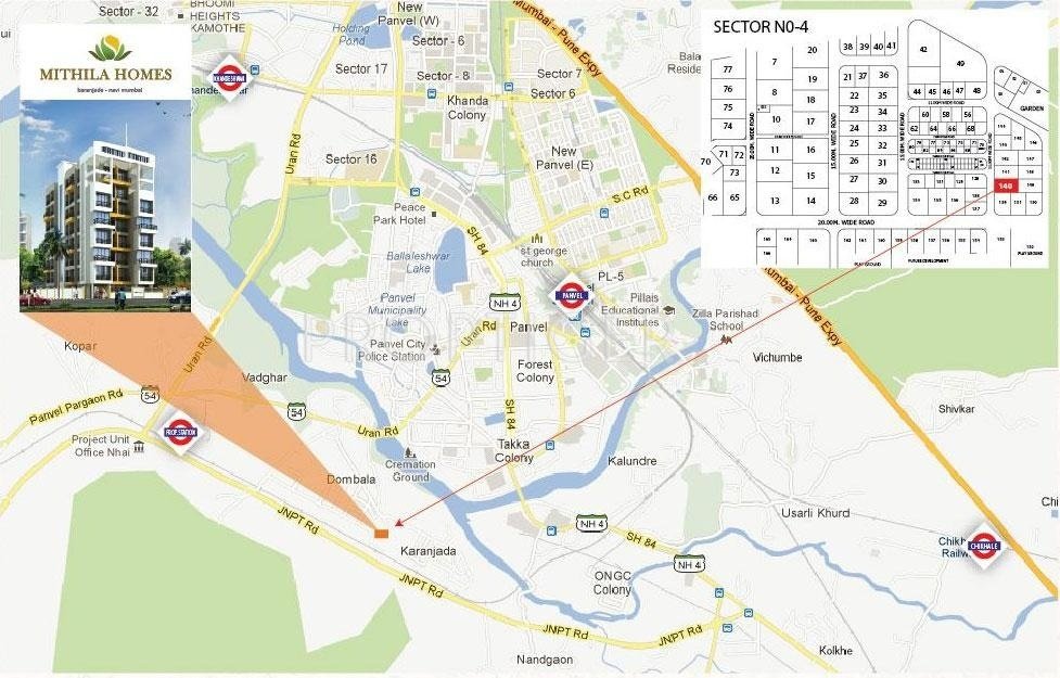 Images for Location Plan of Incity Group Mithila Homes