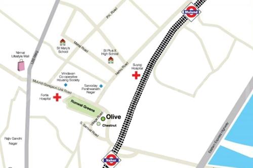  olive Images for Location Plan of Runwal Olive