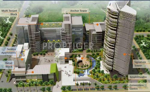 Images for Elevation of Spire Trade Center