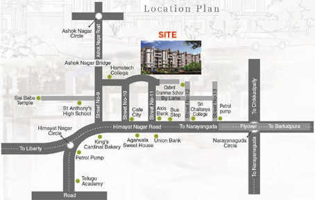  towers Location Plan