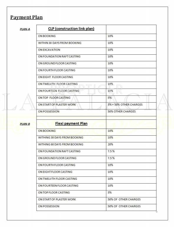 Images for Payment Plan of NewTech La Palacia Payment Plan