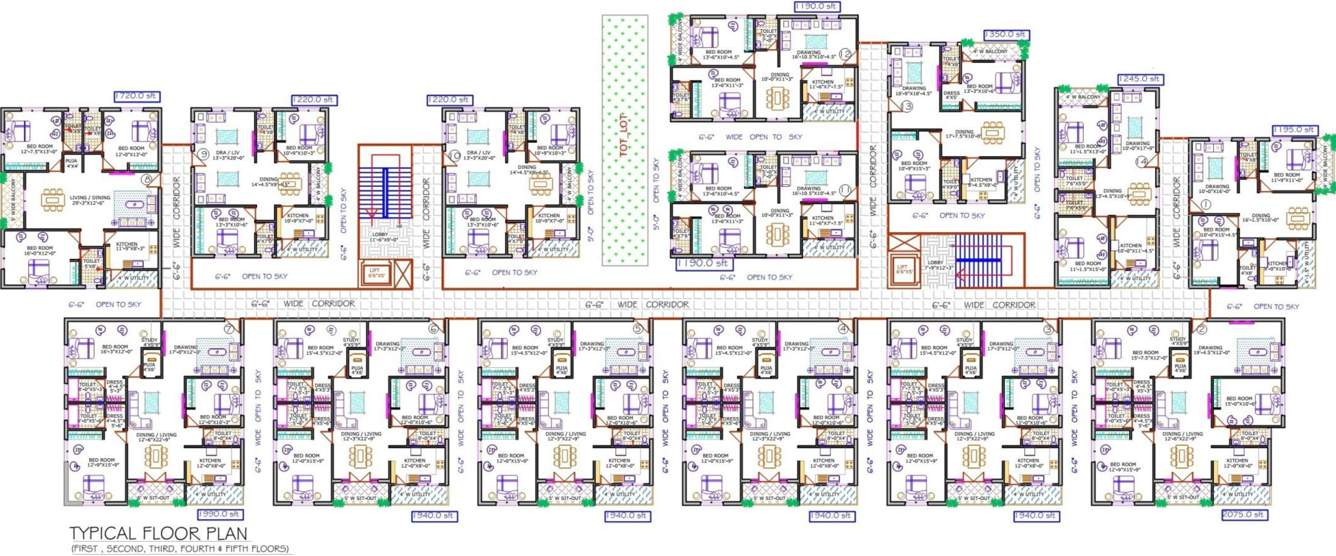 sri surya Images for Cluster Plan of Bhavya Sri Surya