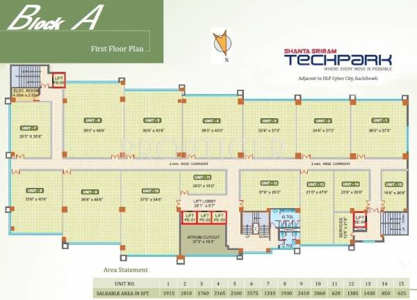 Images for Cluster Plan of Shanta Techpark