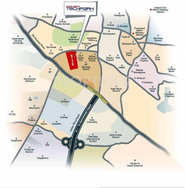 Images for Location Plan of Shanta Techpark