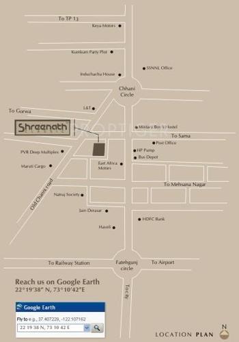  classic Images for Location Plan of Shreenath Classic