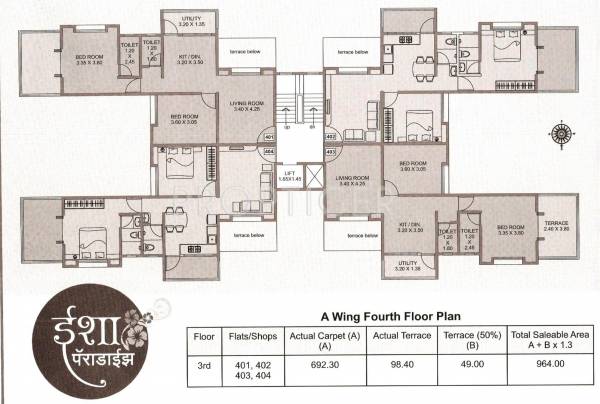 Images for Cluster Plan of JS Isha Paradise