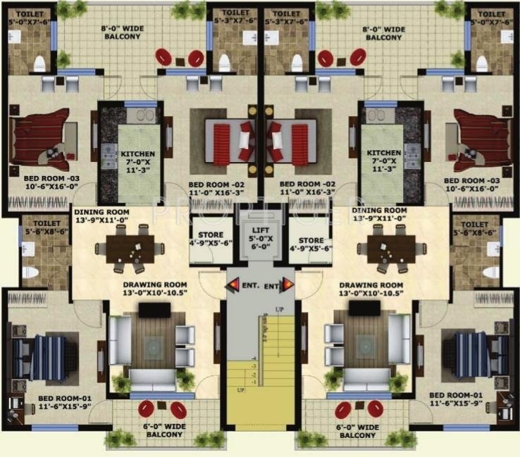 Images for Cluster Plan of Mona Greens 2