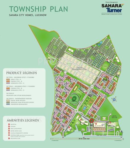 Images for Master Plan of Sahara City Homes Villa Lucknow