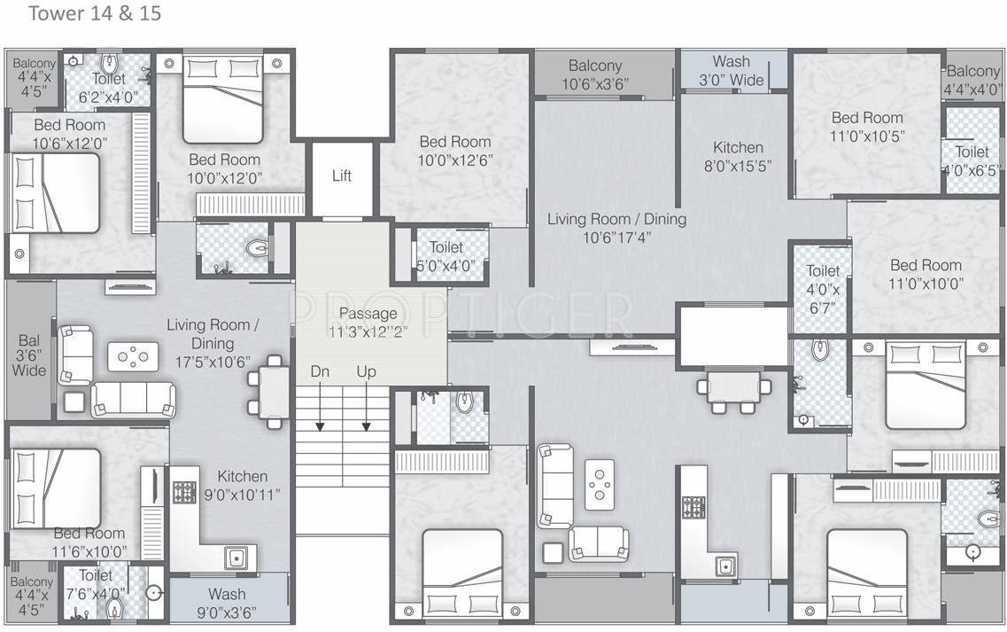 Images for Cluster Plan of Labh Residency Phase 2