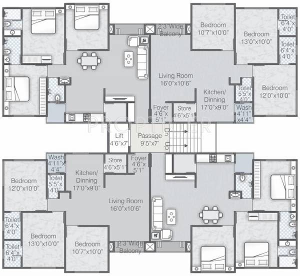 Images for Cluster Plan of Labh Residency Phase 2