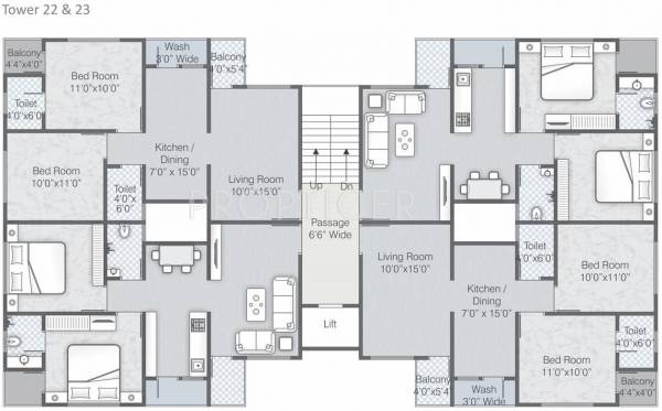Images for Cluster Plan of Labh Residency Phase 2