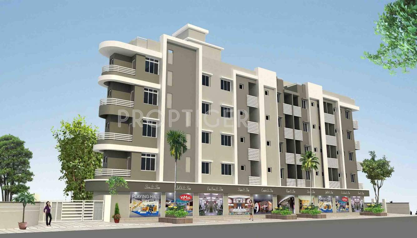 Matru Construction Trimurti Sanidhya View Elevation