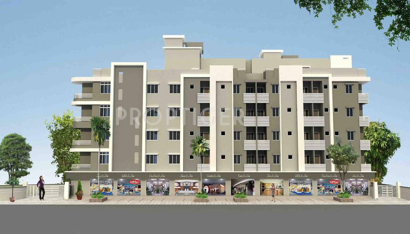 Matru Construction Trimurti Sanidhya View Elevation