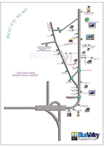 Images for Location Plan of Blue Valley Smilee Anandavana III A Villa