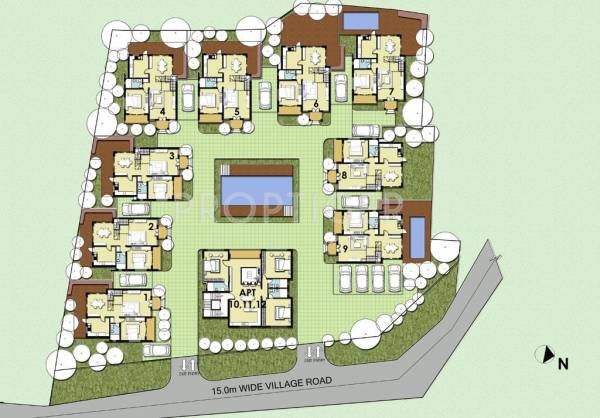 Images for Master Plan of Ashray Belvederre