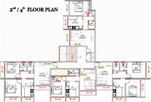 Images for Cluster Plan of Mohite Realtors Shreeyog Residency