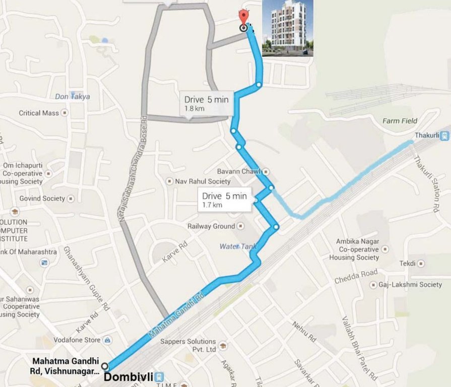 Images for Location Plan of Mohite Realtors Shreeyog Residency