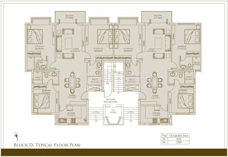  villas Block 3 Cluster Plan