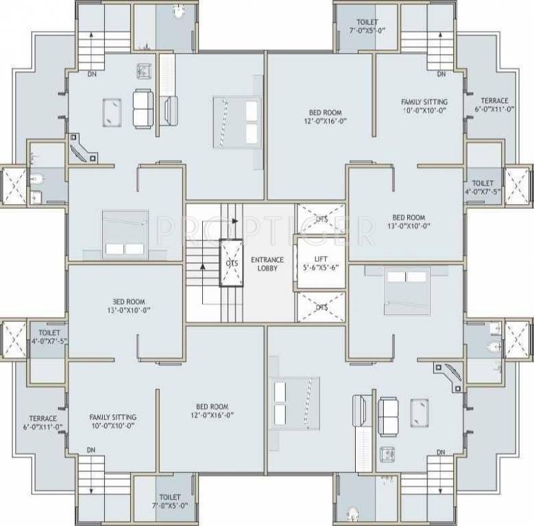 Images for Cluster Plan of Labh Bansi Residency
