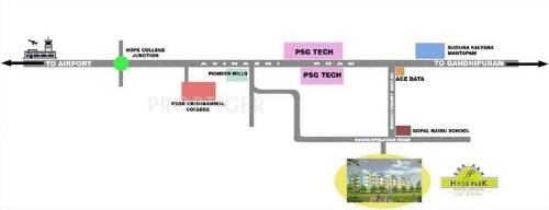 Images for Location Plan of Shriram Vijaya Hyyde Park Apartments
