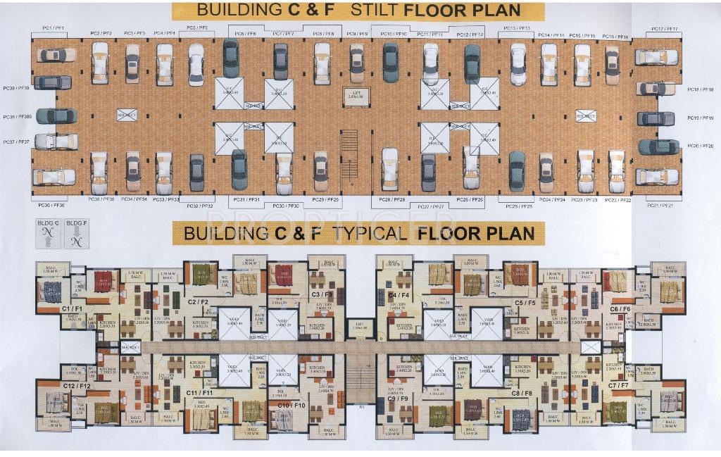 Images for Cluster Plan of Akar Realty Excelsior