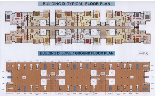 Images for Cluster Plan of Akar Realty Excelsior