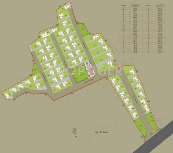 Images for Layout Plan of Paghadi Gulab Weekend Farmhouses Images for Layout Plan of Paghadi Gulab Weekend Farmhouses